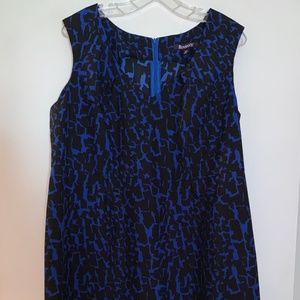 Roamans Cheetah/Leopard Print Dress 18W